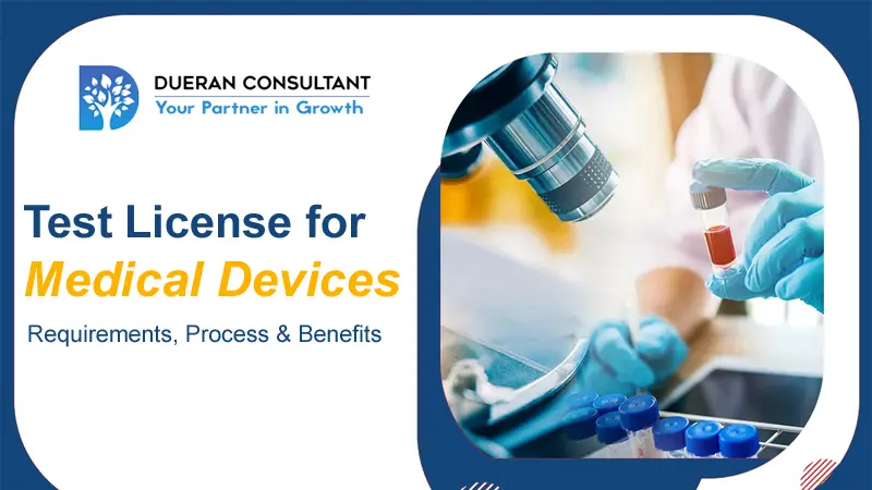 Test License for Medical Devices in India